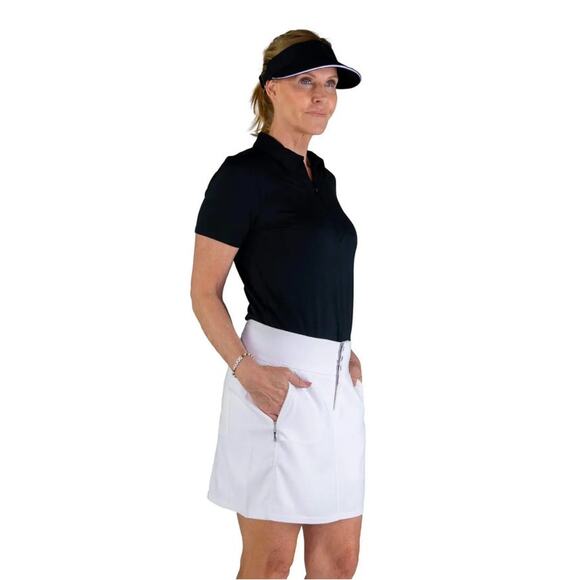 Jofit Pants - JoFit White Signature golf skort 10